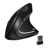 ASOYIOL MICROWARE 2.4GHz Wireless Vertical Ergonomic Mouse 800-1600 Dpi Optical Mouse 6 Buttons Rechargeable and Portable for Pc Computer Laptop for Right Hand