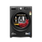 Whirlpool 9 Kg Ozone Technology 5 Star Inverter Front Load Fully Automatic Washing Machine with In-Built Heater (XO9012BYM52E, Midnight Grey, 100+ Tough Stains, 1400 RPM)