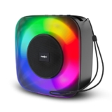 FRONTECH 15W Portable Wireless Multimedia Speaker with Bluetooth 5.3, FM, USB, TF Card, Mobile Holder, RGB LED Lights, 6 Hrs Playback, 1000mAh Battery, 1 Year Warranty (SW-0273BLK)