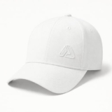 Aprodo Adjustable Cap for Men & Women | Lightweight Breathable Unisex Hat for Sun Protection | Ideal Headwear for Workout, Travel, Outdoor Activities & Sports | One Size Fits for All (White)