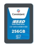 Consistent SSD 256GB 2.5 Inch SATA Internal SSD – Read: 550MB/s & Write: 500MB/s – Solid-State Drive 5 Year Warranty (256, GB)