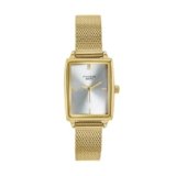 Sonata Poze 8 Quartz Analog Watch and Jewellery Combo for Women with Silver Dial & IPG Mesh Strap – SP80174YM01WF