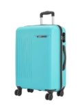 Safari Xylo 8 Wheels Large 81cm Trolley Bag Hard Case Polypropylene 360 Degree Wheeling System Luggage,Recessed Lock, Trolley Bags for Travel, Suitcase for Travel, Cyan
