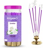 Kreyam’s Jasmine Agarbatti Incense Sticks 400Gm Jasmine(225 Units, Set of 1)