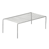 Sulfar Stainless Steel Kitchen Dish Rack Storage Shelves for Kitchen Cabinets Multipurpose Organizer with Anti-Rust Nano Coating (pack of 1)`