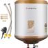 SmartSlide Bathroom Set 3-Pieces – Bucket (18 litres) with Mug (1 litres), Stool, Bathroom Accessory Set of 3, Plastic, Grey (3)