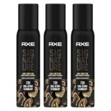 Axe Signature Champion Long Lasting Deodorant No Gas Body Perfume For Men 200ml, Pack of 3
