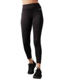 Clovia Women’s Activewear Ankle Length Tights (AB0043H13_Black_M)