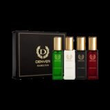DENVER Hamilton EDP- SRK’s Favorite Luxury Gift Pack (20ml x 4) Perfume Eau de Parfum  –  80 ml(For Men)