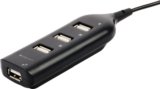 ZEBRONICS 4 Port ZEB-90HB USB Hub(Black)