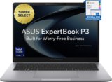 ASUS ExpertBook P3 AI PC with 1 Yr ADP Intel Core Ultra 7 255H – (16 GB/512 GB SSD/Windows 11 Home) P3406CCAP-LY0161WS Thin and Light Laptop(14 inch, Misty Grey, 1.52 kg, With MS Office)