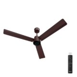 Bajaj Classico Sleek Neo 5S 1200MM BLDC Ceiling Fan with Remote|LED speed indicator|BEE 5 Star Rated Energy Efficient|Power Saving|Sleek Compact Design|High Air Delivery|2Yr Warranty|Red Walnut