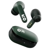 GOBOULT Y1 Ear Buds Wireless with 50Hr Playtime, Clear Calling ENC Mic, Low Latency Made in India, Gaming, 10mm Bass Drivers Earbuds Buds TWS Bluetooth (Black) (Green)