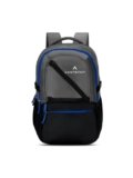 Aristocrat Hype 33L Laptop Backpack (Upto 17″), 2 Compartments, Grey