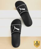 PUMA Men Popcat 20 Shower RES Slides(Black , 10)