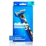 Gillette Mach 3, Shaving Razor For Men | Most Comfortable Shave | 3D Blade Technology | Metal Handle For Superior Grip