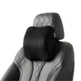Lifelong Car Neck Pillow for Driving | 100% Memory Foam Headrest Cushion, Cervical Neck Pain Relief | Ergonomic Support, Adjustable Strap, Breathable Washable Cover & Universal Car Fit (LLNR01)