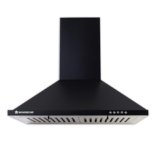 Wonderchef Power Elite Chimney | 60cm |1050 m3/hr| Baffle Filter | 3 Speed Push Button Controls | Powerful Suction | Low Noise| 7 Year Wr | Black