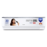 Cruise 2 Ton 5 Star Ultra Inverter Split AC (Copper, Convertible 4-in-1, 4-Way Long Airflow, Heavy Duty Cooling at 55 °C, PM 2.5 Filter, Fast Cooling, Anti-Rust Tech, CWCVBJ-VU5F245, White)