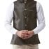 SOJANYA Since 1958 Men’s Premium Silk Multi Colored Embroidered Peach Nehru Jacket