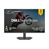 Dell SE2726HG 27″ (Smartchoice) FHD Gaming Monitor | 240Hz Fast IPS | 0.5ms Response | AMD FreeSync Premium | HDR10 | 99% sRGB | Eye Comfort Certified | HDMI 2.1 & DP 1.4 Ports | Tilt Stand | Black