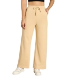 Beige Terry Track Pants-S