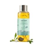 Nat Habit Summer Baby Hair Oil for Kids 0-5 Years | Ayurvedic Hair Oil for Baby with Brahmi, Matsyakshi & Dasabuti | Baby Hair Growth Oil with Desi Ghee & Cold Pressed Oils | Cools Body, Aids Sleep, 110ml