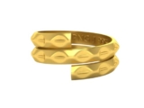 PNG Jewellers 3 gm Vedhani Gold Ring 24 kt (995)