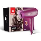 Havells 1000W Foldable Hair Dryer|Blow Dry for Men & Women|2 Temperature Settings|Travel Friendly|360° Radial Inlet| ThermoProtect Feature| HD1845