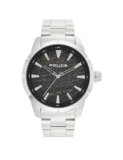 Police Quartz Multifunction Silver DIAL Stainless Steel Strap Watch for Men-PLPEWJG2202901W/PLPEWJG2202901