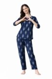 Ichaa Cotton Women Night Suit Set