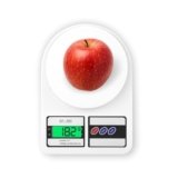 CRAE SF-400 Digital Kitchen Weighing Scale | 10Kg x 1g Precision | 1 year (6+6 months) warranty | Food Scale with LCD Display for Cooking, Baking, Meal Prep & Healthy Diet | (White)