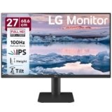 LG 27MS550-B 68.6 cm (27 Inch) FHD (1920×1080) IPS PC Monitor with 100Hz, 5ms (GtG), Flicker Safe & Reader Mode, 2xSpeakers, 2xHDMI, Tilt/Height Adjustable, 3-Side Virtually Borderless Design (Black)