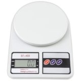 Btag SF-400 Digital Kitchen Weighing Scale | 10Kg x 1g Precision | 1 year (6+6 months) warranty | Food Scale with LCD Display for Cooking, Baking, Meal Prep & Healthy Diet | (White)