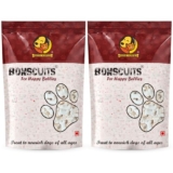 Foodie Puppies Dog Biscuits – (2Kg) Milk Flavor Bone-Shape Oven Baked Treats with Crunchy Texture | Healthy, Nutritious Pet Snacks for Training, Dental Care & Daily Use | All Dog Breeds & Sizes