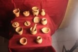 Kalash Ventures Miniature Earthen Clay Cookware And Utensils Set For Decoration