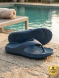 RED TAPE Women Flip Flops(Blue , 7)