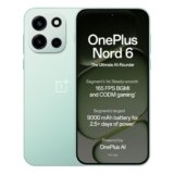 OnePlus Nord 6 | 8GB+256GB | Fresh Mint | Snapdragon 8s Gen 4 | Segment’s First Stable 165FPS Gaming | Segment’s Largest 9000mAh Battery | Most Complete IP Rating | Personalized AI