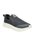 Impakto Cozy Lazy Boy Slip-in Fit Walking Shoes | Lightweight & Breathable | Cushioned Insole for Comfort | Slip Resistant Outsole | Shoes for Casual & Travel Grey