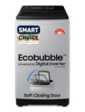 Samsung Smart Choice 8 kg, 5 star, Eco Bubble Tech, Digital Inverter Motor, Soft Closing Door, Fully-Automatic Top Load Washing Machine (WA80BG4441BGTL, Light Gray)