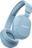 TRIGGR Trinity Neo with 80H Playtime, Dual Pairing, ENC, Fast Charging, Bluetooth v6.0 Bluetooth(Glacier Blue, On the Ear)