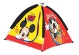 Amazon Brand Jam & Honey Kids Camping Play Tent House, Mickey Mouse Theme, BIS Safe for Kids, Foldable Portable Indoor Outdoor Playhouse Tent for Girls Boys Age 2+ Years, Easy Assembly