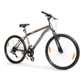 Lifelong Cycle for Men & Women,26T MTB Cycle Multi Speed 7,Speed Bicycle,V Brake Cycle,Front Suspension Fork,Mountain Bike Ideal for 13+ Years + Adults Upto Height 5.2″(Black),145 x 22 x 71.5 cm