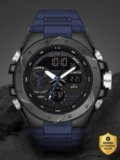 Carlington CT 9140 Blue Endurance Series Analog-Digital Watch  – For Men