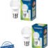 Crompton 9 W Basic Standard B22 LED Bulb(White, Pack of 2)