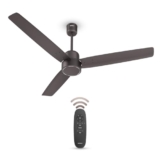 Havells EPIC BLDC Ceiling Fan 1200mm, 380 RPM, Savings upto 65%, Reverse Rotation, 4 Modes (Boost, Sleep, Breeze, Mop), Low Wattage 30W, Low Noise, Air Flow:225 CMM, 3 Year Warranty, Cocoa Brown