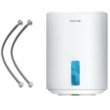 POLYCAB Emerald Plus 5-Star 25 Litre Water Heater (Geyser) | Free Connecting Pipe | 5-Year Tank Warranty| Faster Heating, For High Rise BuildingShock Resistant (White)