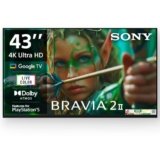 Sony 108 cm (43 inches) BRAVIA 2M2 Series 4K Ultra HD Smart LED Google TV K-43S25M2