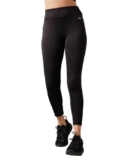 Clovia Women’s Activewear Ankle Length Tights (AB0043H13_Black_L)