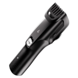 boAt Slazer S100 Beard Trimmer For Men, 300 min runtime,2X Fast Charging, USB Type C, Metallic Finish, Adjustable Comb, Stainless Steel Blades, 2 Years Warranty (Phantom Black)